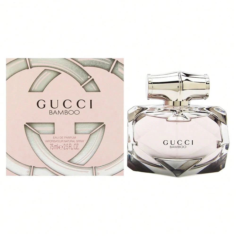 LocalGucci Bamboo Eau De Parfum Spray For Women EDP Perfume Perfumes 1oz/30ml 1.6oz/50ml 2.5oz/75ml Long-Lasting Flower Sweet Girlfriend Wife Mother Friend Birthday Graduation Party Travel Camping Outdoors School Campus Trip Festivals Anniversary Winter C