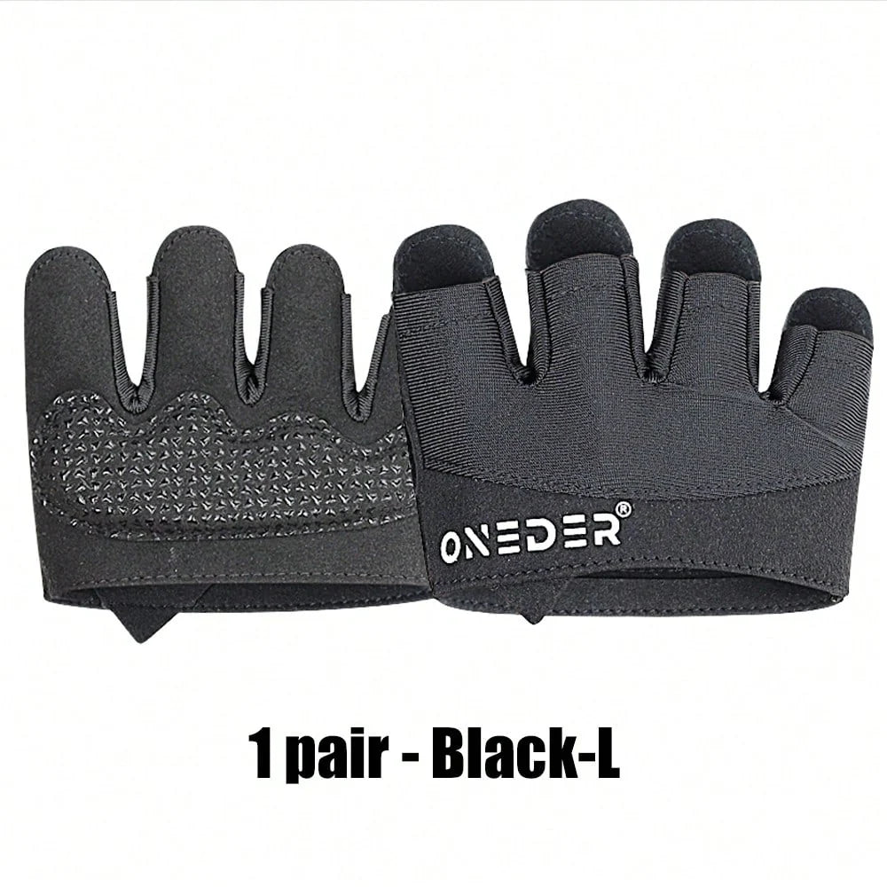 Half Finger Anti-Slip Fitness Gloves