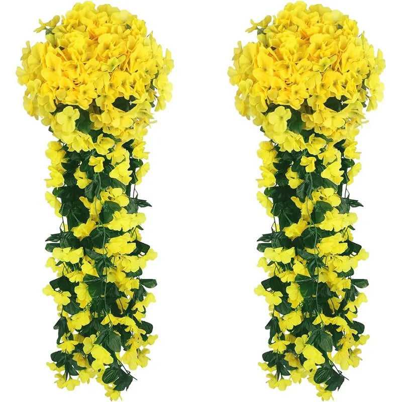 1PC Artificial Flowers Long Vine Rose Home Wedding Outdoor garden yard Arch Decorations Christmas Celebration photography party