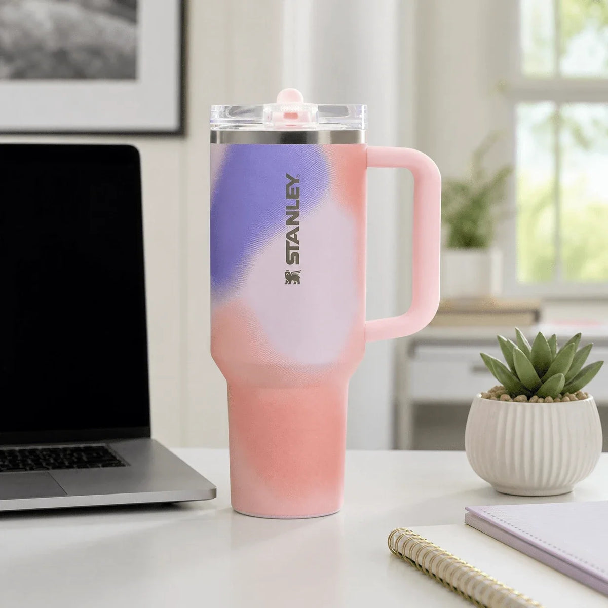 Stanley 40oz Pink Purple Tumbler