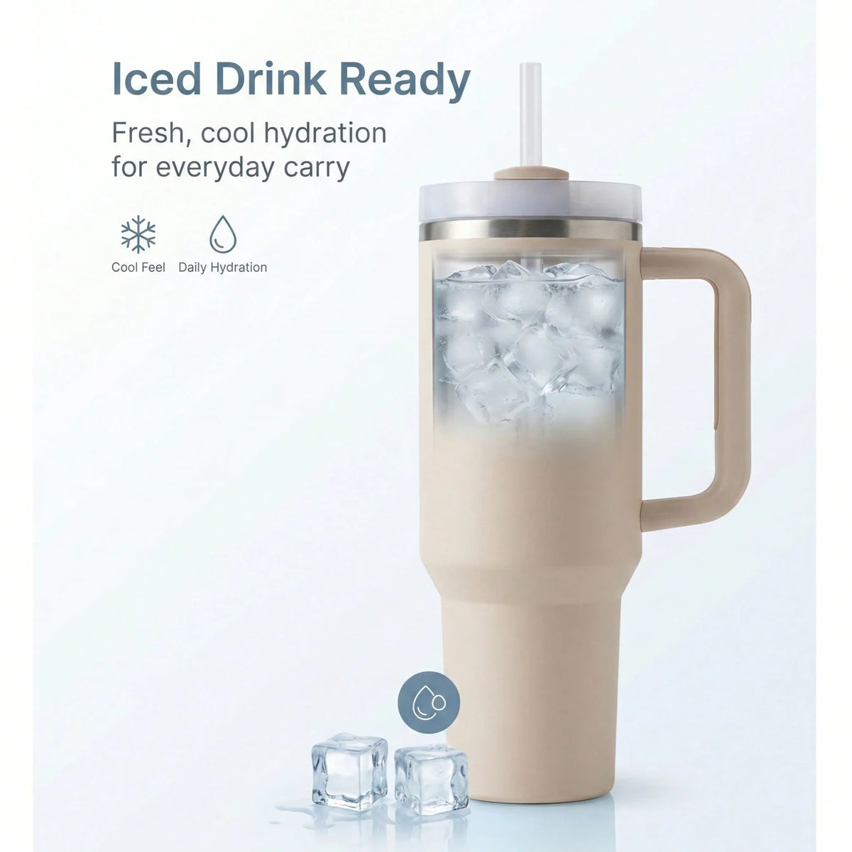 Stanley 40oz Soft Apricot Tumbler