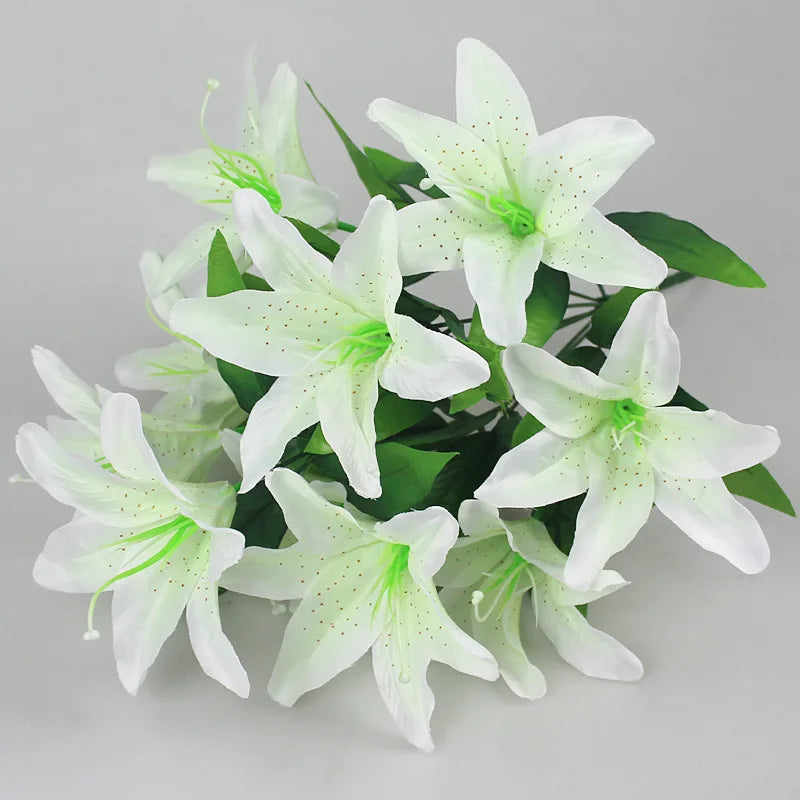 Multicolor Lily Bridal Flower Bouquet