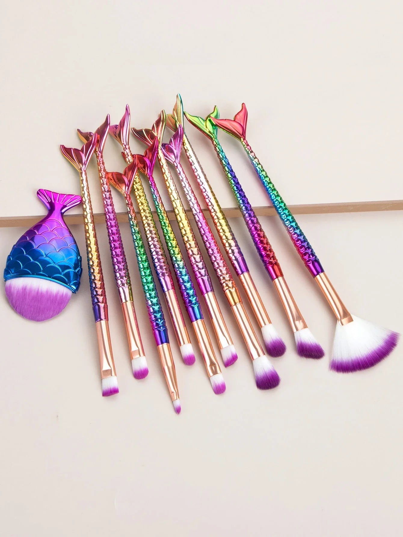 Makeup Brush Sets, 11pcs Creative Multifunctional Makeup Brush For Making Up Supply For Dresser For Cream Powder Liquid For Makeup Foundation Cream Lotion Moisturizer Gel Peel And Mud Sheets, Makeup Brush/Cosmetic Brush,Brush Set,Makeup Brush Kit,Make Up