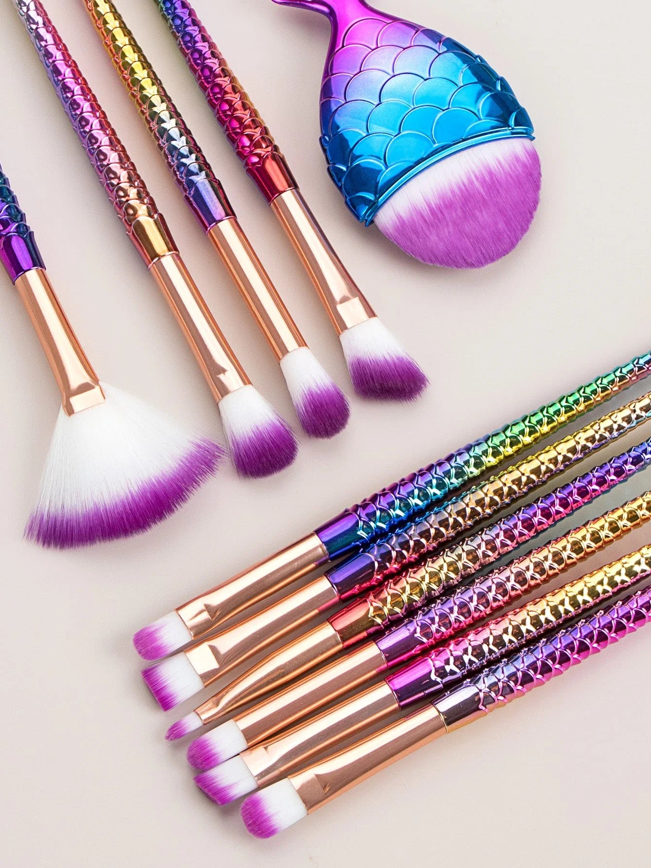 Makeup Brush Sets, 11pcs Creative Multifunctional Makeup Brush For Making Up Supply For Dresser For Cream Powder Liquid For Makeup Foundation Cream Lotion Moisturizer Gel Peel And Mud Sheets, Makeup Brush/Cosmetic Brush,Brush Set,Makeup Brush Kit,Make Up