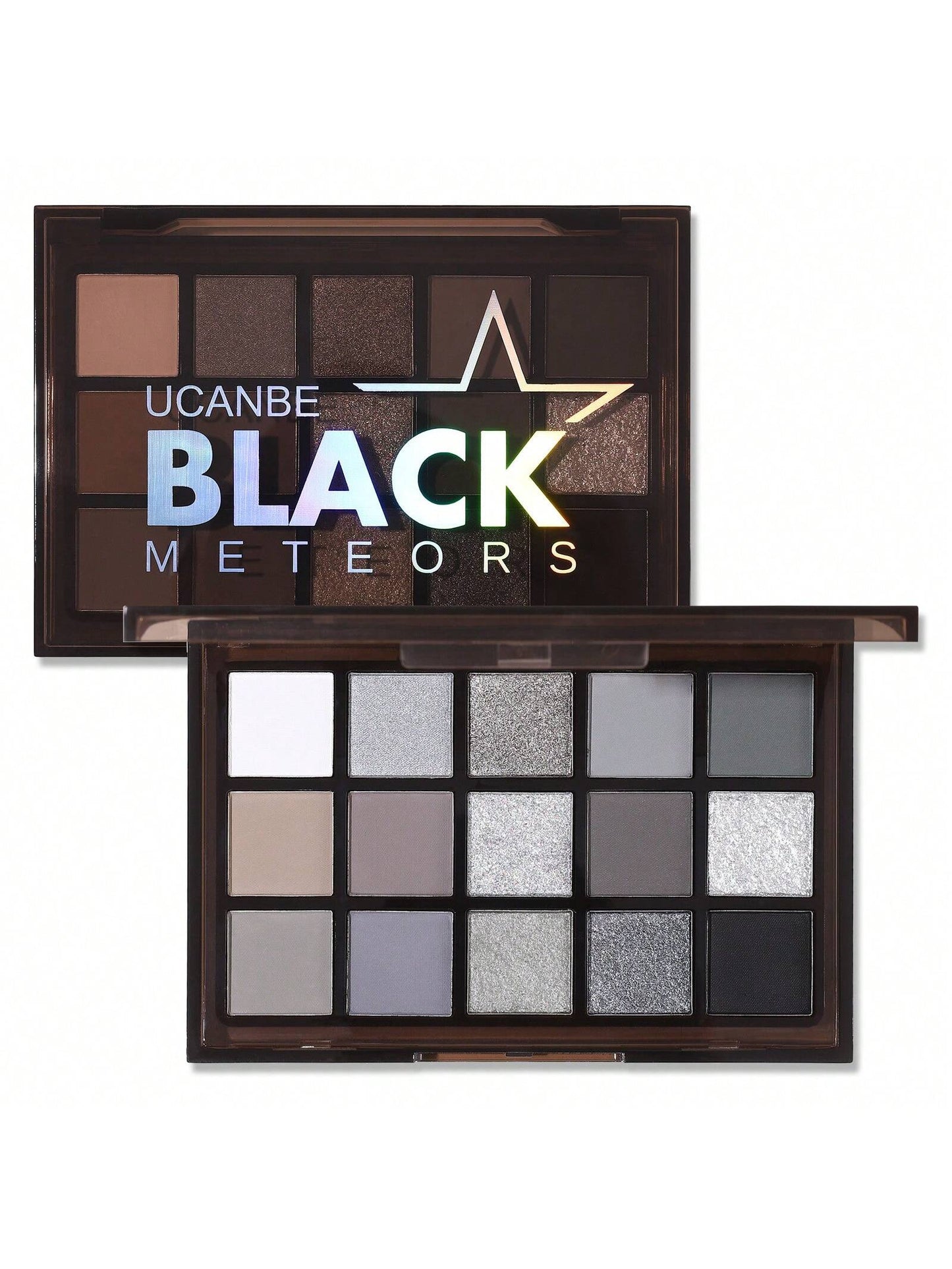 LocalUCANBE Colorful Shimmer Matte Makeup Eyeshadow Palette, 15 Shades Vibrant Pastel Eye Shadow Pallet, High Pigmented Blendable Rainbow Make Up Plattet Kit