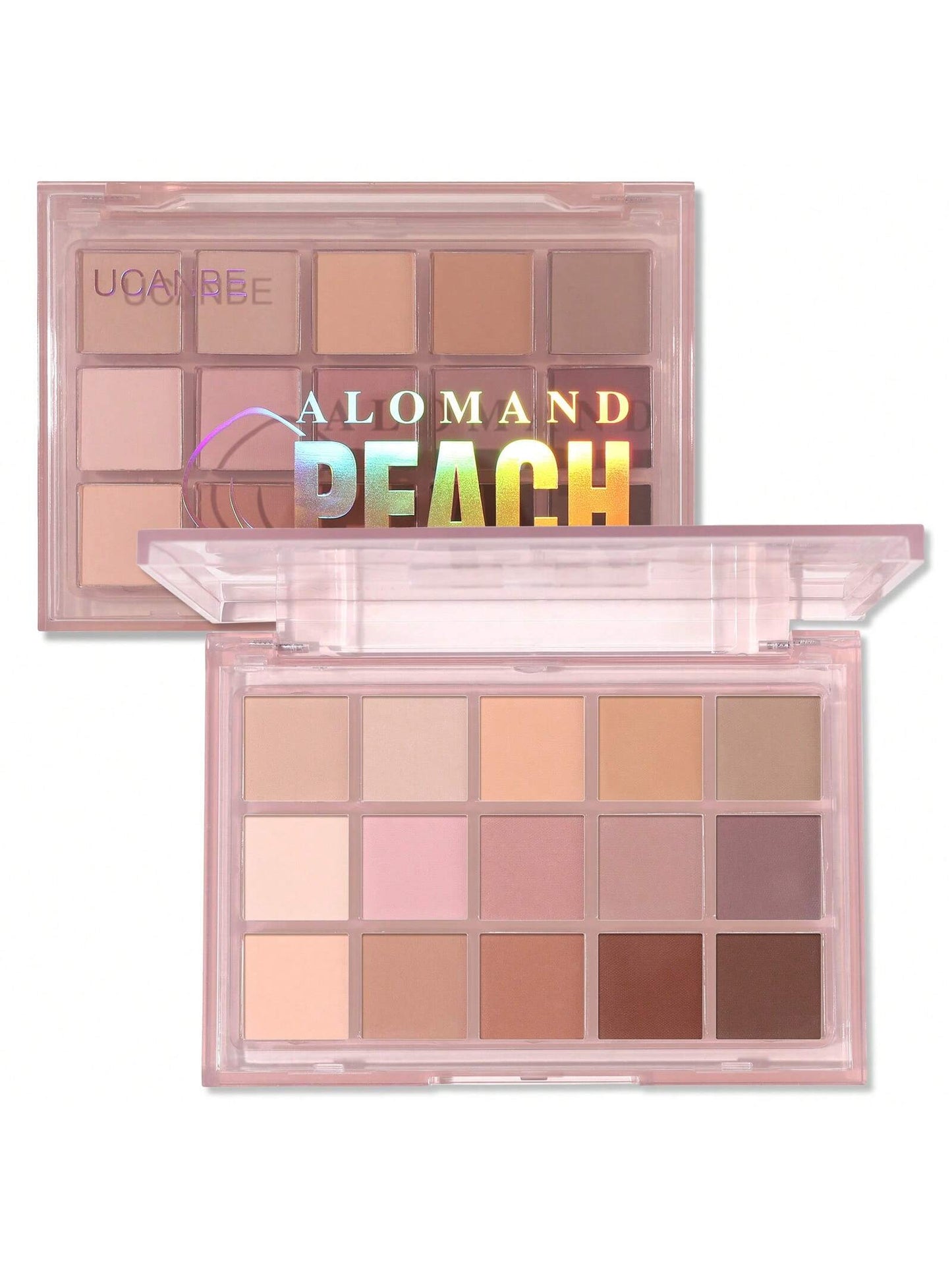 LocalUCANBE Colorful Shimmer Matte Makeup Eyeshadow Palette, 15 Shades Vibrant Pastel Eye Shadow Pallet, High Pigmented Blendable Rainbow Make Up Plattet Kit