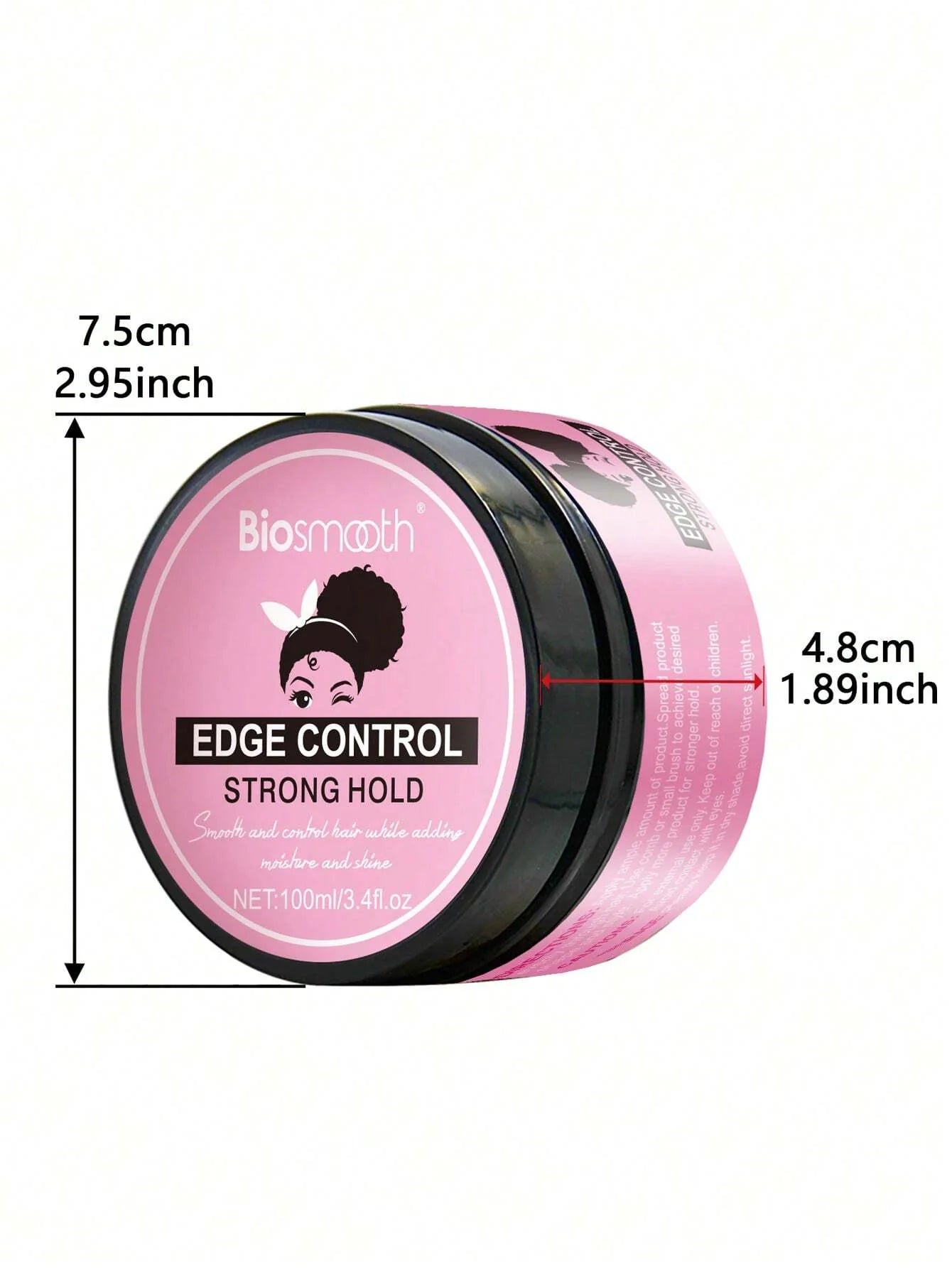 Non-Greasy, Edge Control, Strong Hold, No White Residue, Suitable For Women