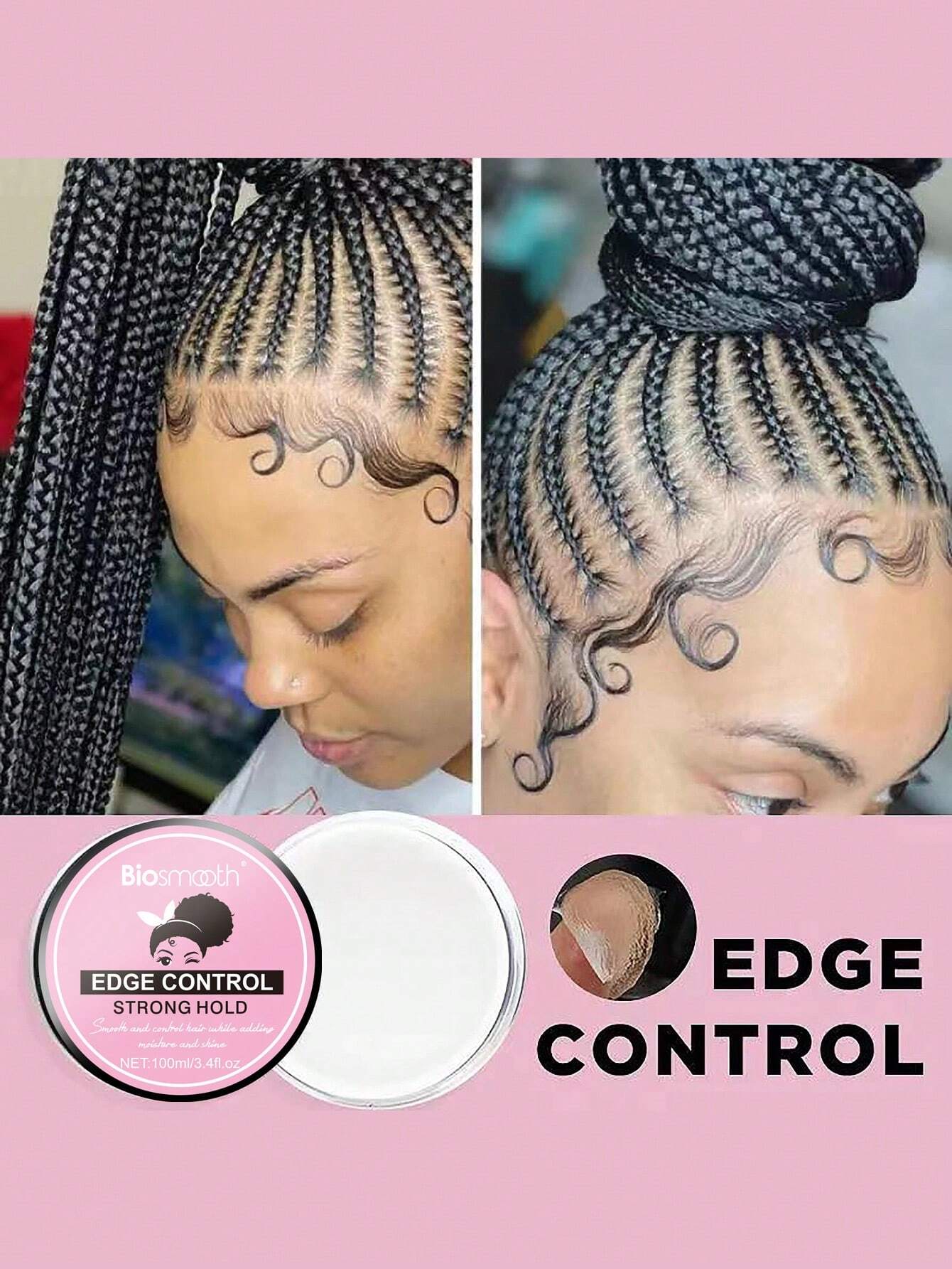 Non-Greasy, Edge Control, Strong Hold, No White Residue, Suitable For Women