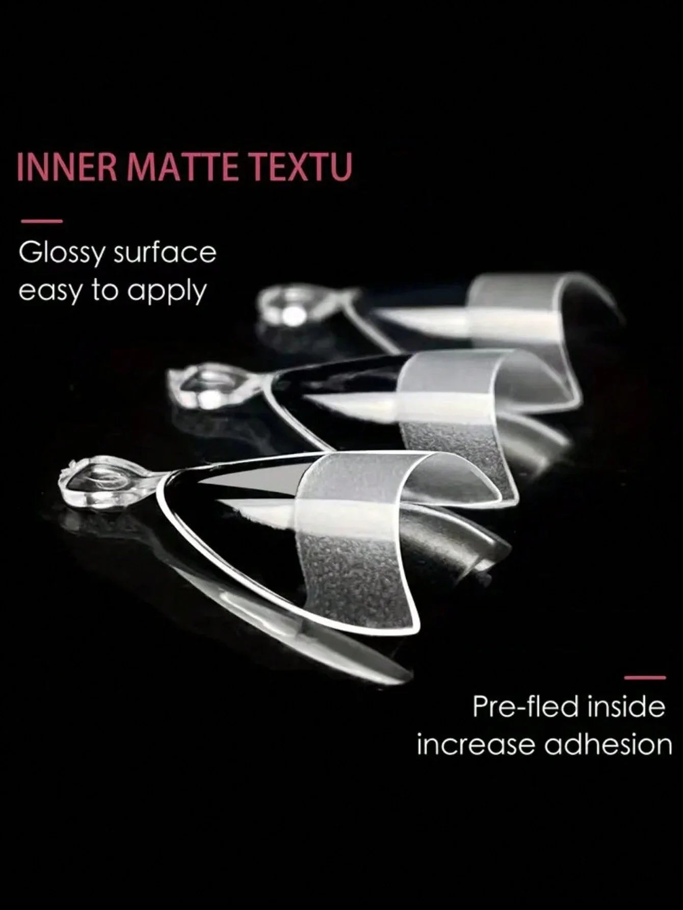 240 Pcs Diy Easy Half Matte Half Cover Almond Shaped False Nails, Multi-Angle Display Acrylic Nail Tips, Thinner Edge For Natural Fit, Thicker Front For Durability Press On Nails Nail Supplies Nails