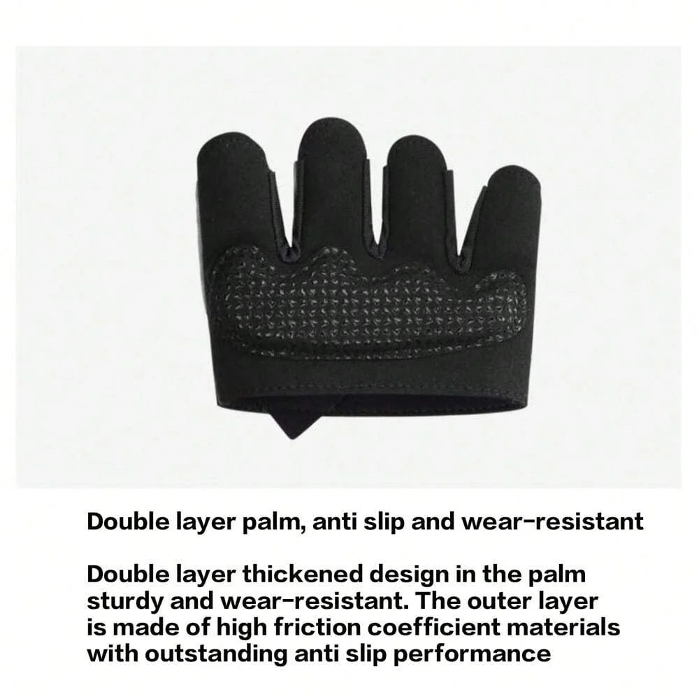Half Finger Anti-Slip Fitness Gloves
