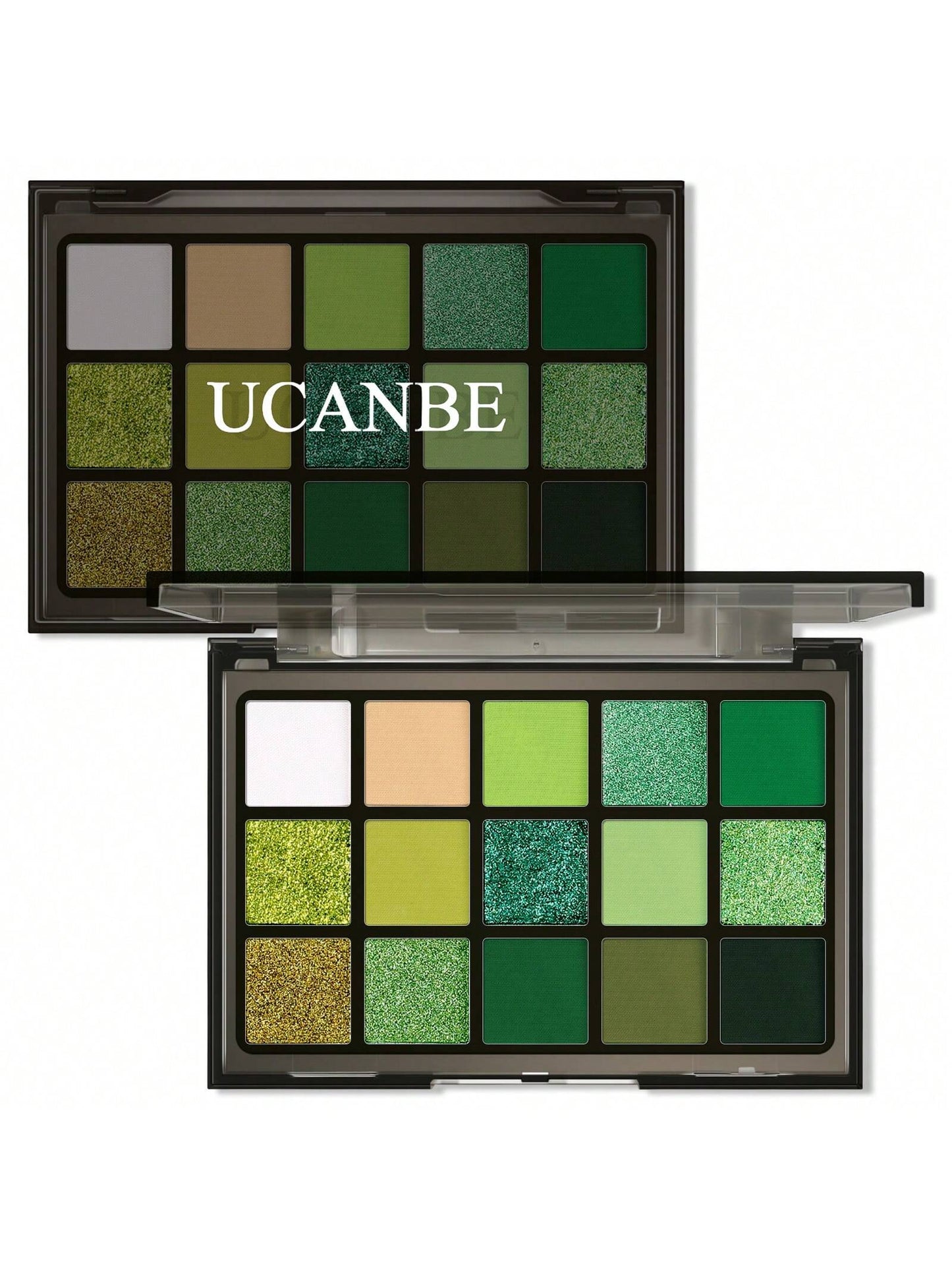 LocalUCANBE Colorful Shimmer Matte Makeup Eyeshadow Palette, 15 Shades Vibrant Pastel Eye Shadow Pallet, High Pigmented Blendable Rainbow Make Up Plattet Kit