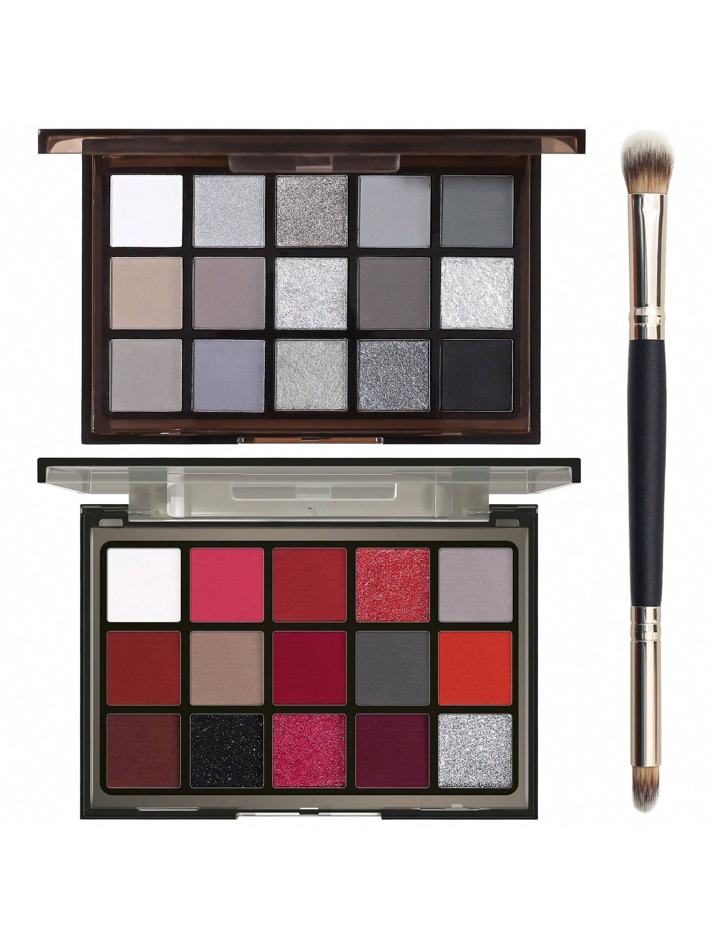 LocalUCANBE Colorful Shimmer Matte Makeup Eyeshadow Palette, 15 Shades Vibrant Pastel Eye Shadow Pallet, High Pigmented Blendable Rainbow Make Up Plattet Kit