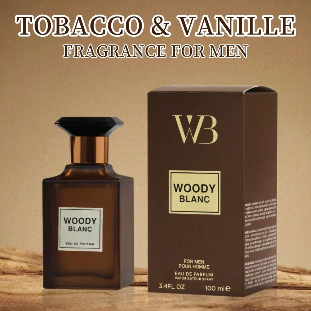 Local3.4fl.Oz Men's Eau De Toilette Spray - A Amber Spicy Fragrance For Men- With Tobacco Leaf, Spicy Element And Vanilla - Medium Intensity Perfume