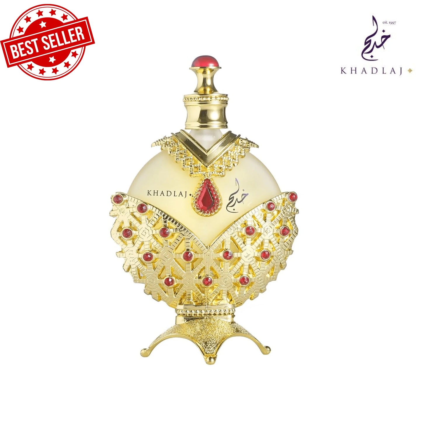 LocalKhadlaj Perfumes Hareem Al Sultan Silver Concentrated Perfume Oil 1.18 Ounce (Unisex)