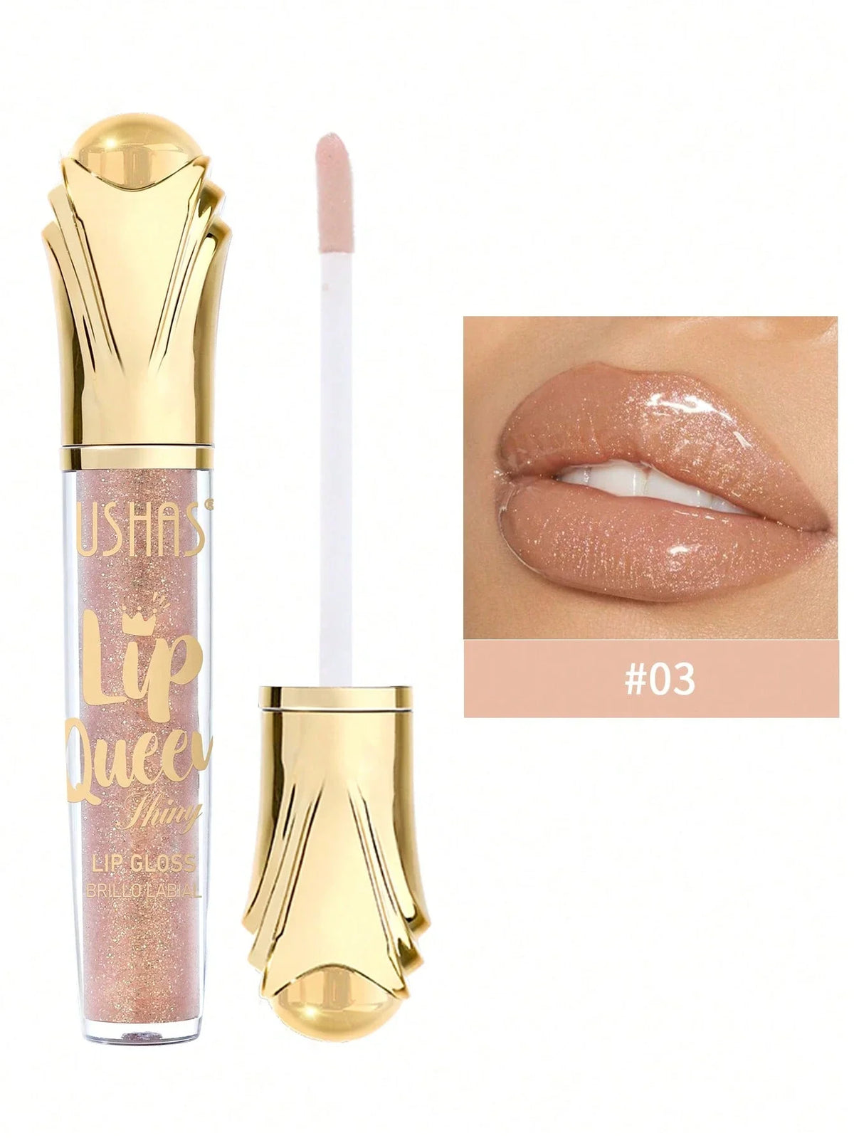Ushas Glitter Liquid Lipstick Set