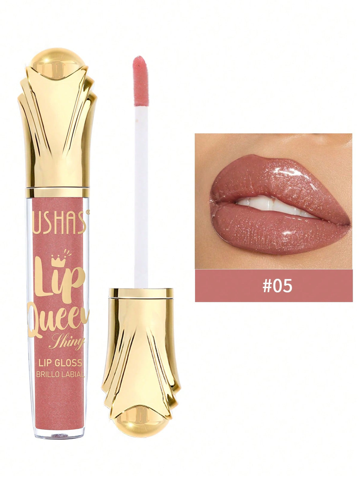 Ushas Glitter Liquid Lipstick Set