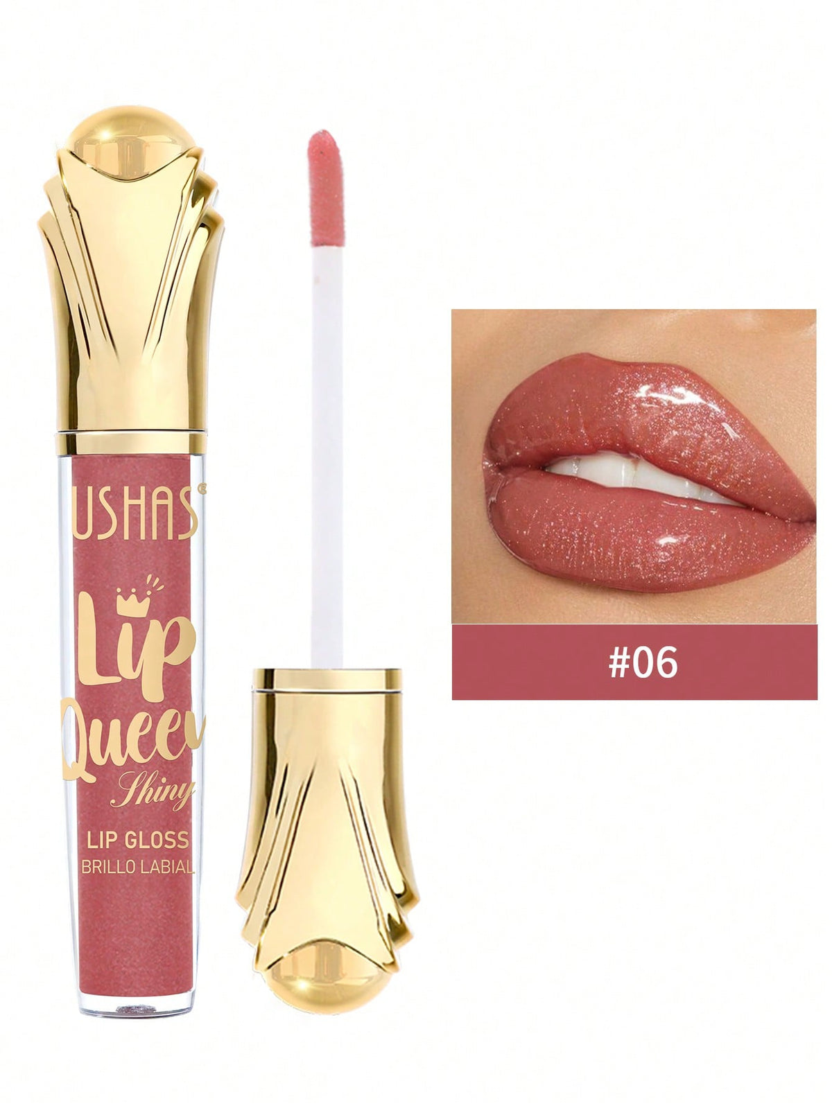 Ushas Glitter Liquid Lipstick Set