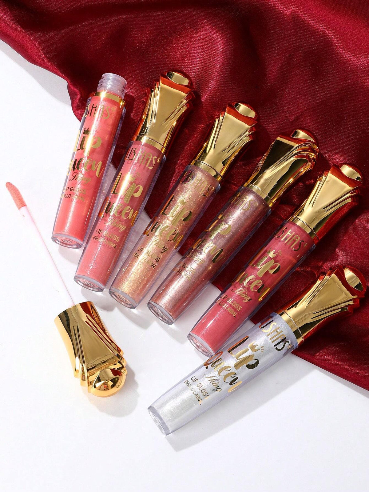 Ushas Glitter Liquid Lipstick Set