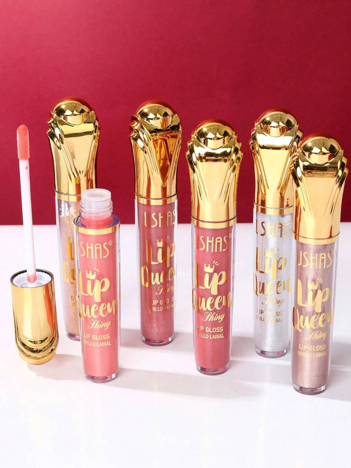 Ushas Glitter Liquid Lipstick Set