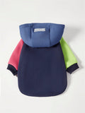 PETSIN Colorblock Dog Hoodie Sweatshirt