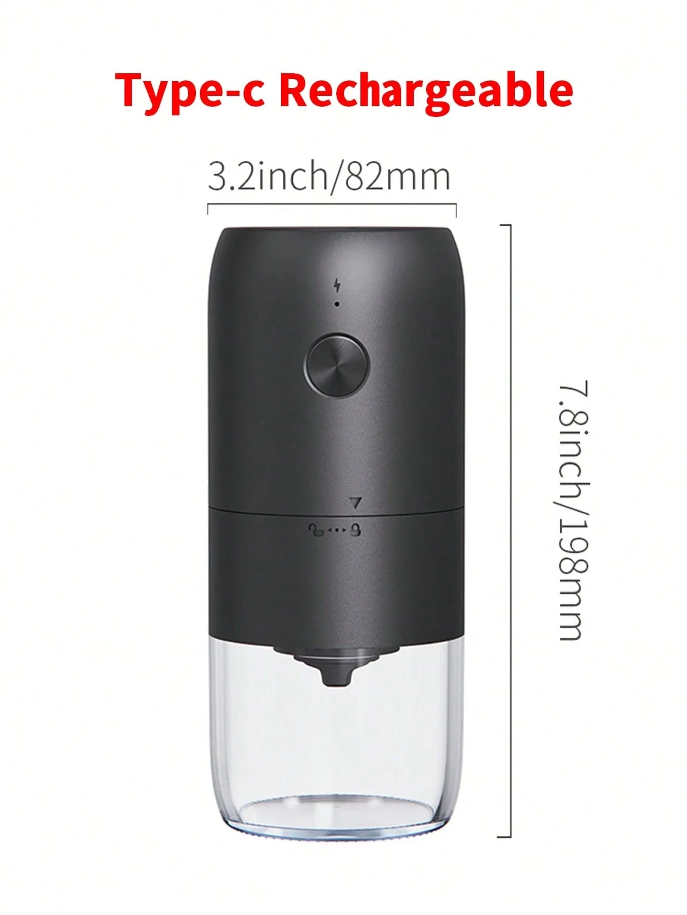 CLITON Electric Burr Coffee Grinder