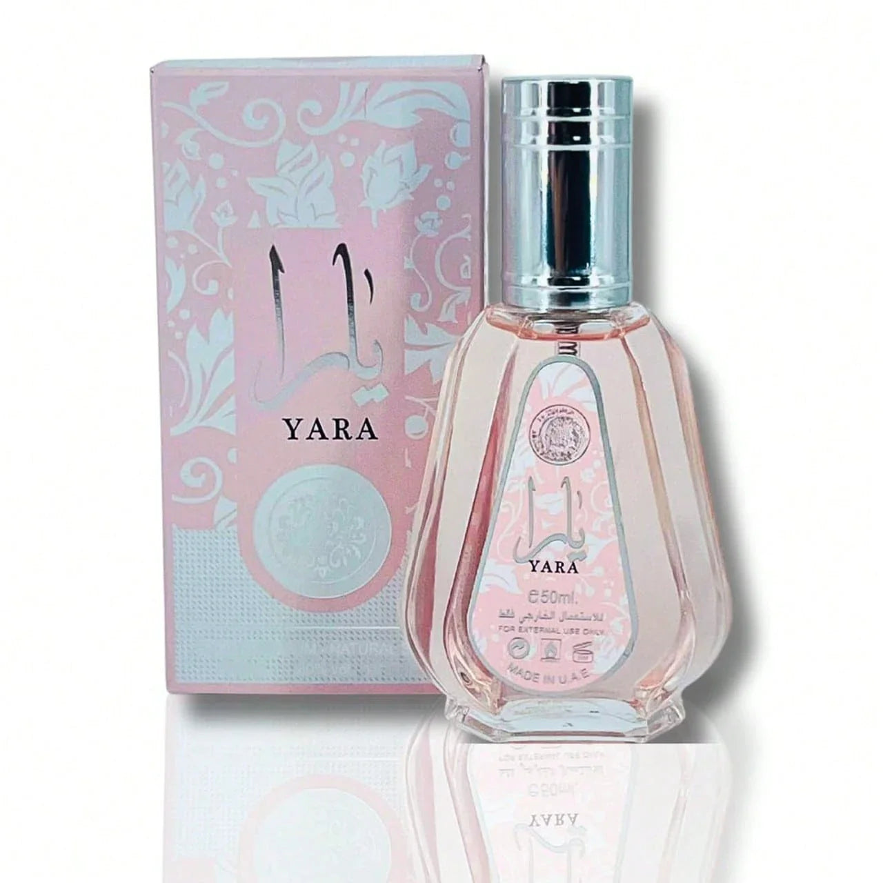 LocalYara Eau De Parfum Spray For Women, 1.7 Fl Oz (50 Ml) - Gourmand Accord, Vanilla, Musk, Heliotrope, Orchid, Tangerine, Fragrance, Perfume, Unisex, Long Lasting, Scent, Notes, Signature, Luxury, Gift, Collection, Classic, Set, Original