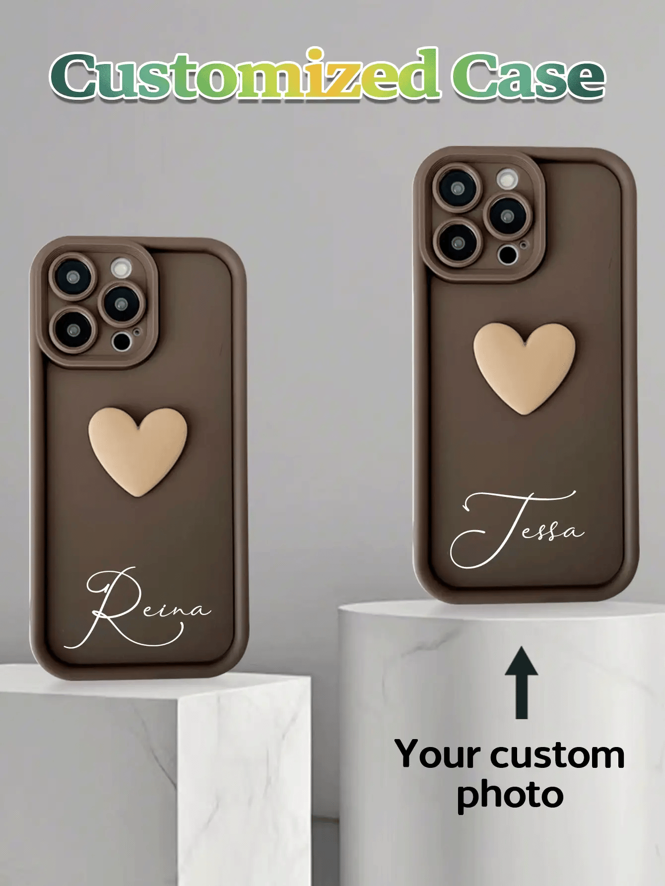 Custom Stepwise Full-Coverage Phone Case
