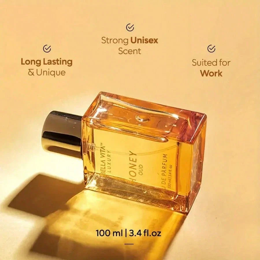 LocalBella Vita Luxury White Oud Unisex Eau De Toilette With Orange, Fressia And Tobacco Woody, Suitable For Valentine's Day, Birthdays, Gift Giving, Dates, And Other Occasions