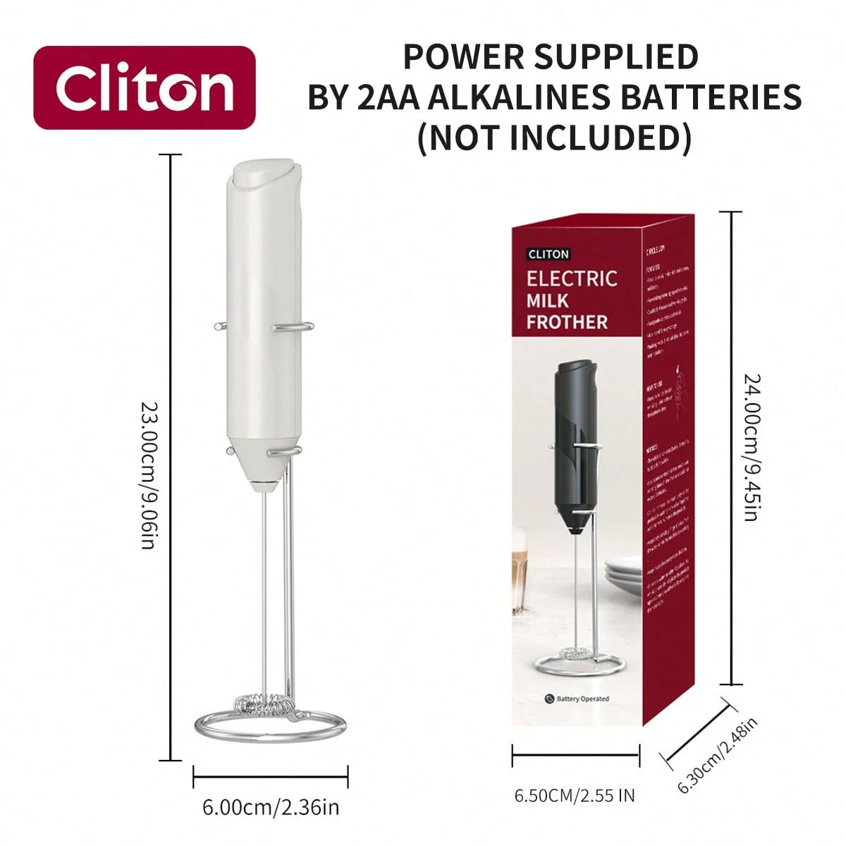 CLITON Electric Milk Frother