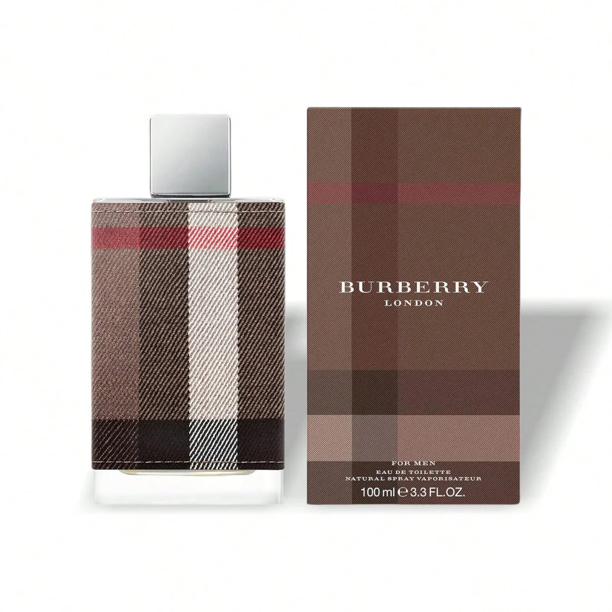 LocalBurberry London Eau De Toilette Spray For Men EDT Perfume Perfumes 1.7oz/50ml 3.3oz/100ml Amber Spicy Tobacco Scent Bergamot Lavender Leather Cologne Cinnamon Port Wine Woody Scent Opoponax Oakmoss Masculine Scent Long-Lasting Classic Elegant Timeles