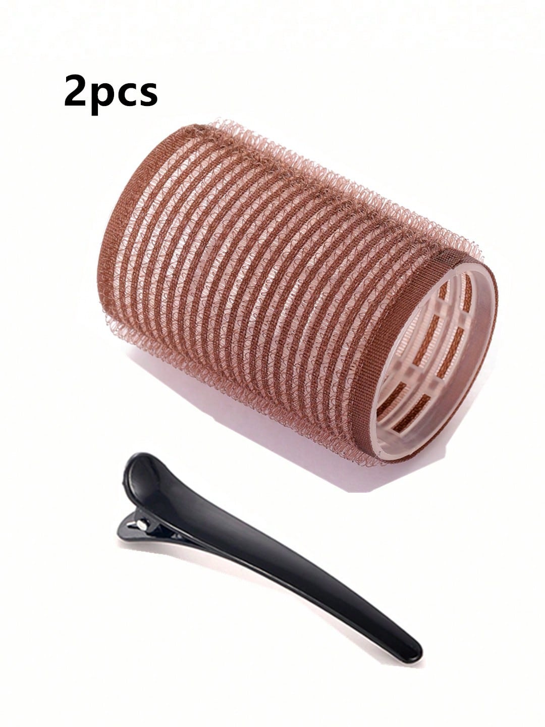 18pcs/Set Large Size Hair Rollers With Clips, Self-Gripping Curler Suitable For Long/Medium/Short Hair And Bangs, DIY Hair Curling Tool (Includes 12pcs Large Roller Tubes + 6pcs Clips),Back To School,Travel Holiday Essentials,Hair Accessories For Women,Ha
