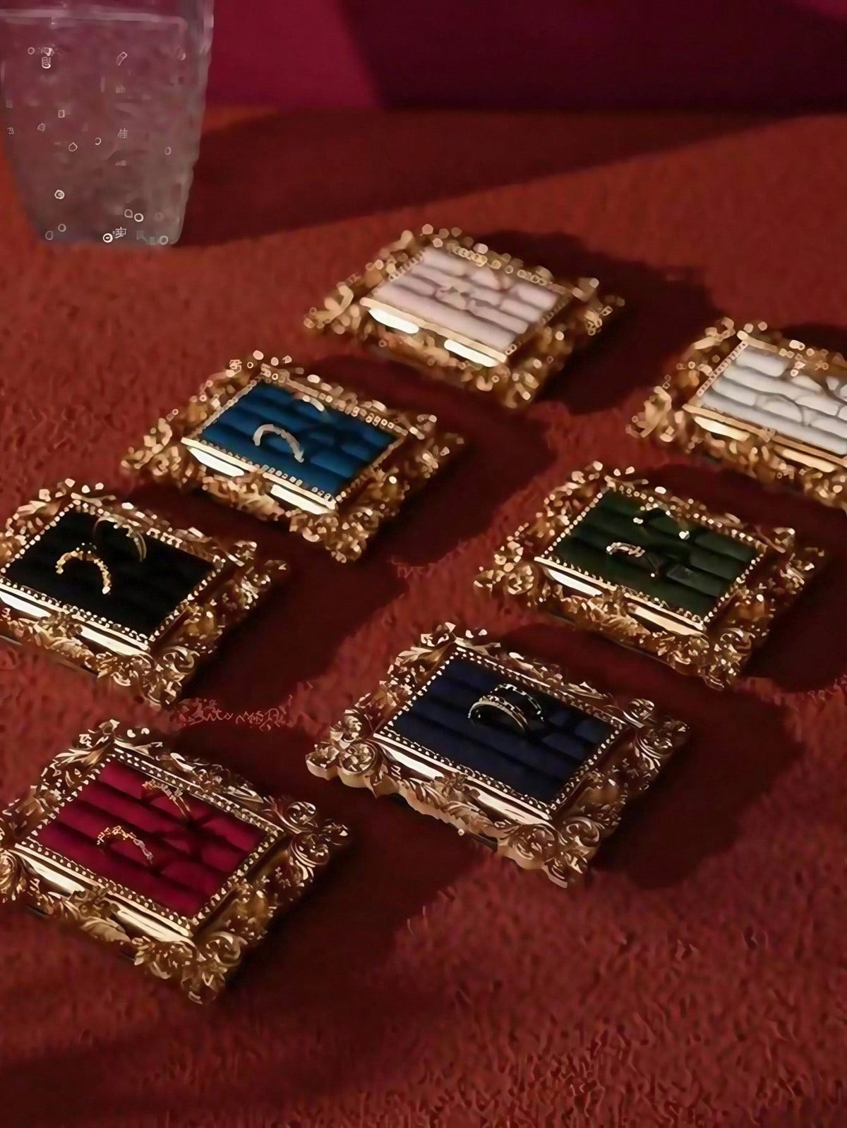 Vintage Jewelry Display Ring Tray