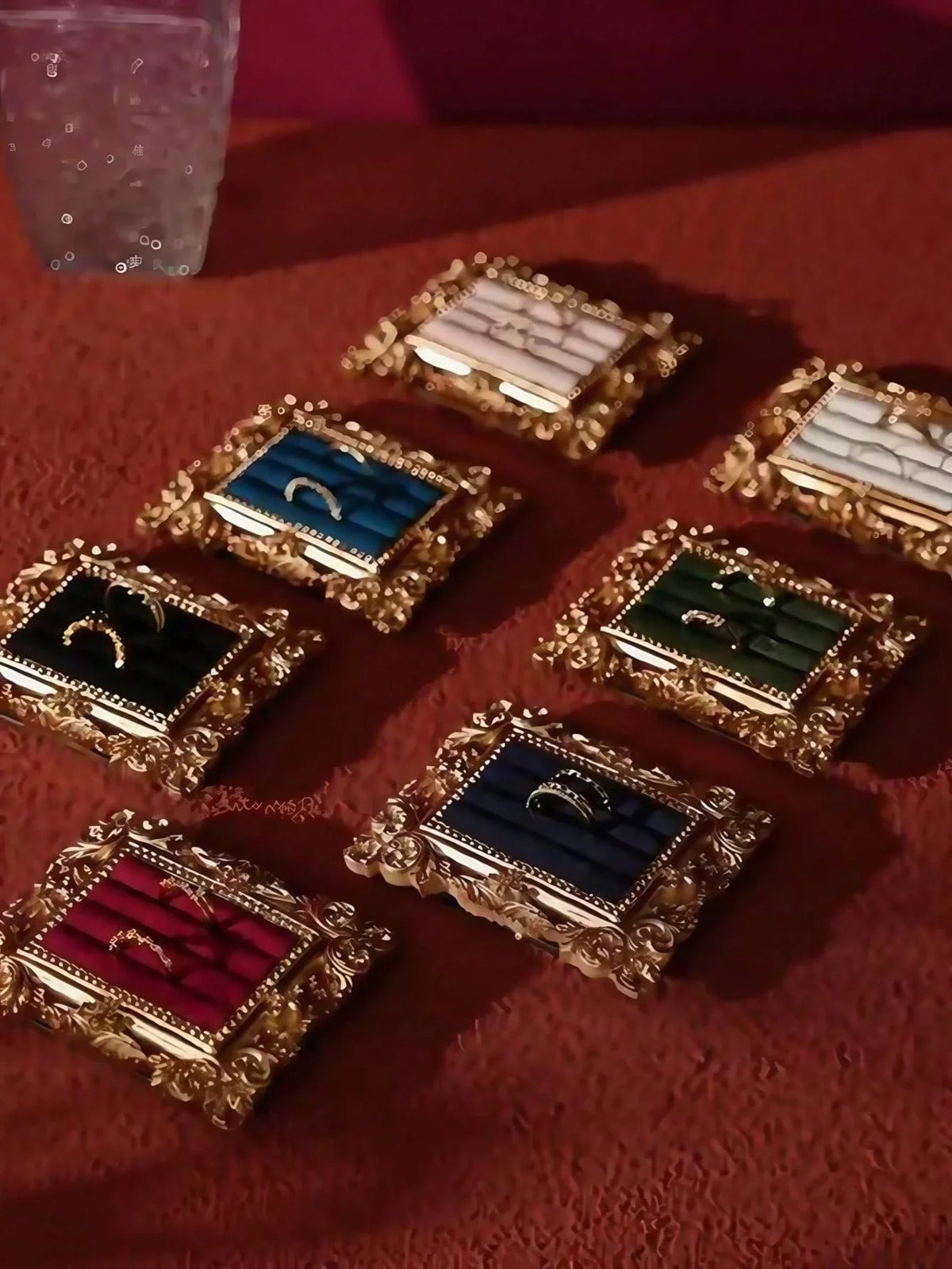 Vintage Jewelry Display Ring Tray