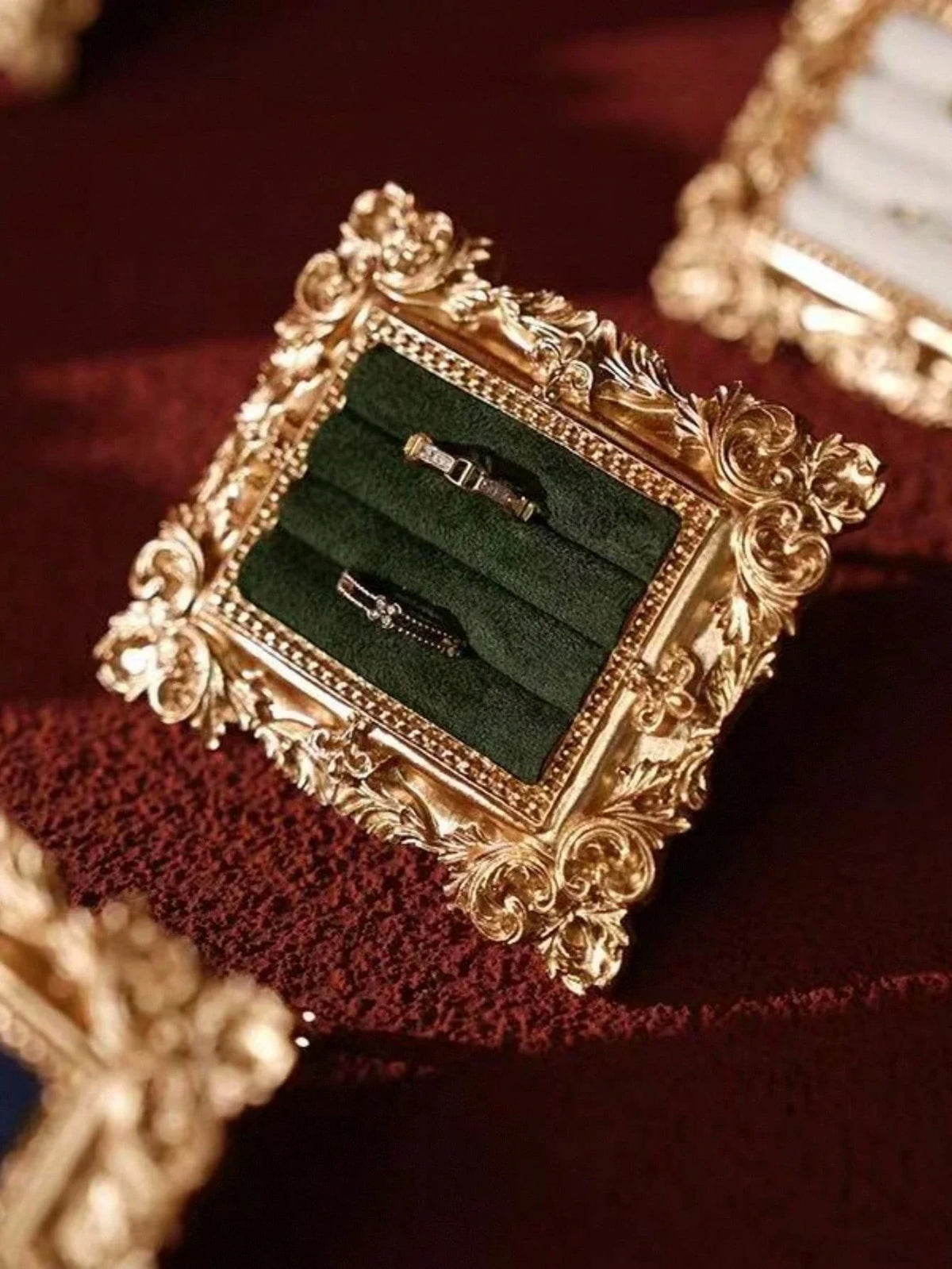 Vintage Jewelry Display Ring Tray