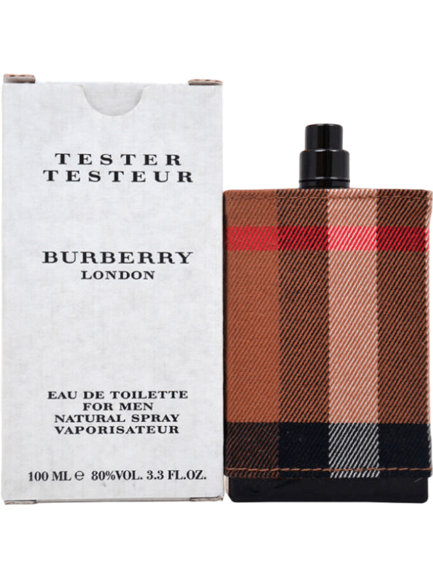 LocalBurberry London Eau De Toilette Spray For Men EDT Perfume Perfumes 1.7oz/50ml 3.3oz/100ml Amber Spicy Tobacco Scent Bergamot Lavender Leather Cologne Cinnamon Port Wine Woody Scent Opoponax Oakmoss Masculine Scent Long-Lasting Classic Elegant Timeles