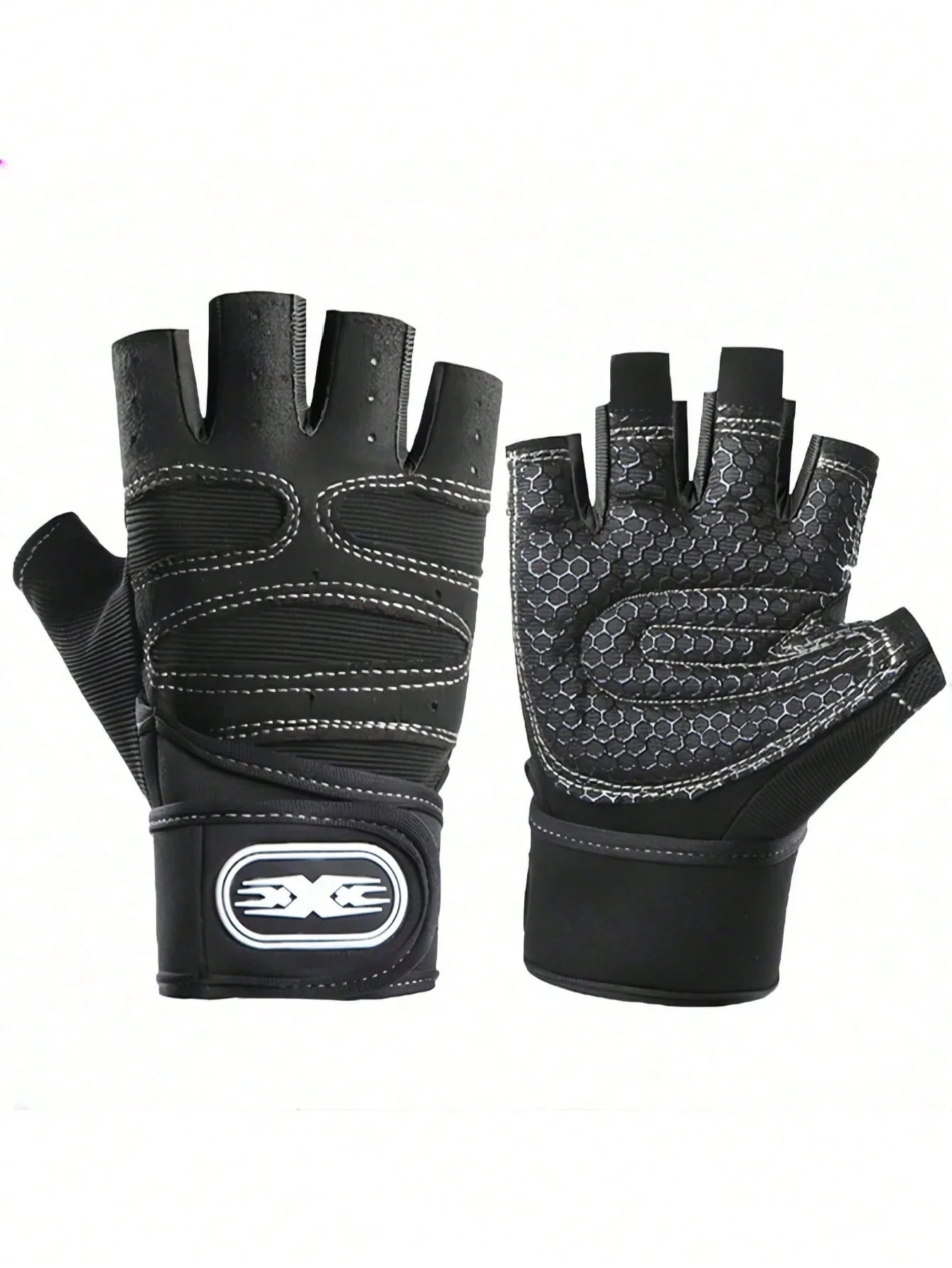 Half Finger Dumbbell Gym Gloves