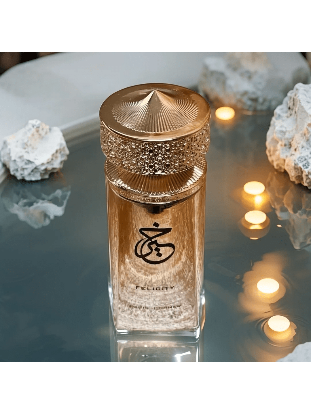 LocalKhair Felicity PARIS CORNER Para Mujeres 105ml/3.6oz Eau De Perfume Warm Khair Wood & Whipped Vanilla Notes For Long-Lasting All-Day Fragrance