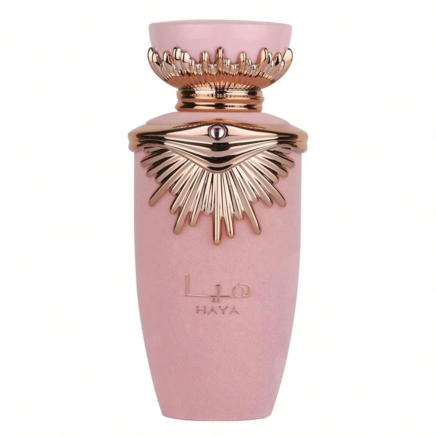 LocalLattafa Haya Eau De Parfum Spray For Women – 3.4 Oz | Sparkling Champagne, Strawberry & Rose, Warm Amber Sandalwood, Long Lasting Elegant Fragrance