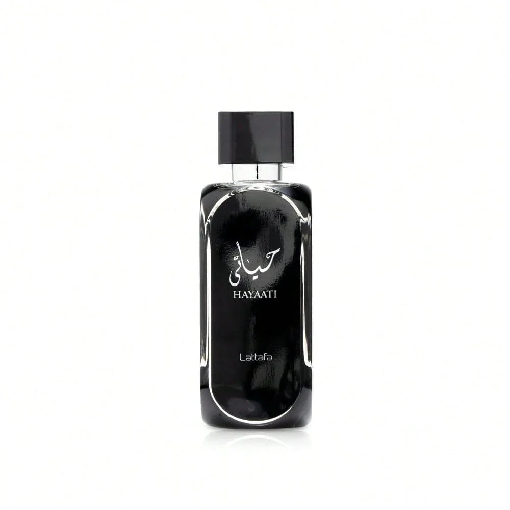 LocalLattafa Hayaati Eau De Parfum For Men 3.4 Oz | Woody Aromatic With Apple, Cinnamon & Vanilla | Warm Spicy Long-Lasting Cologne