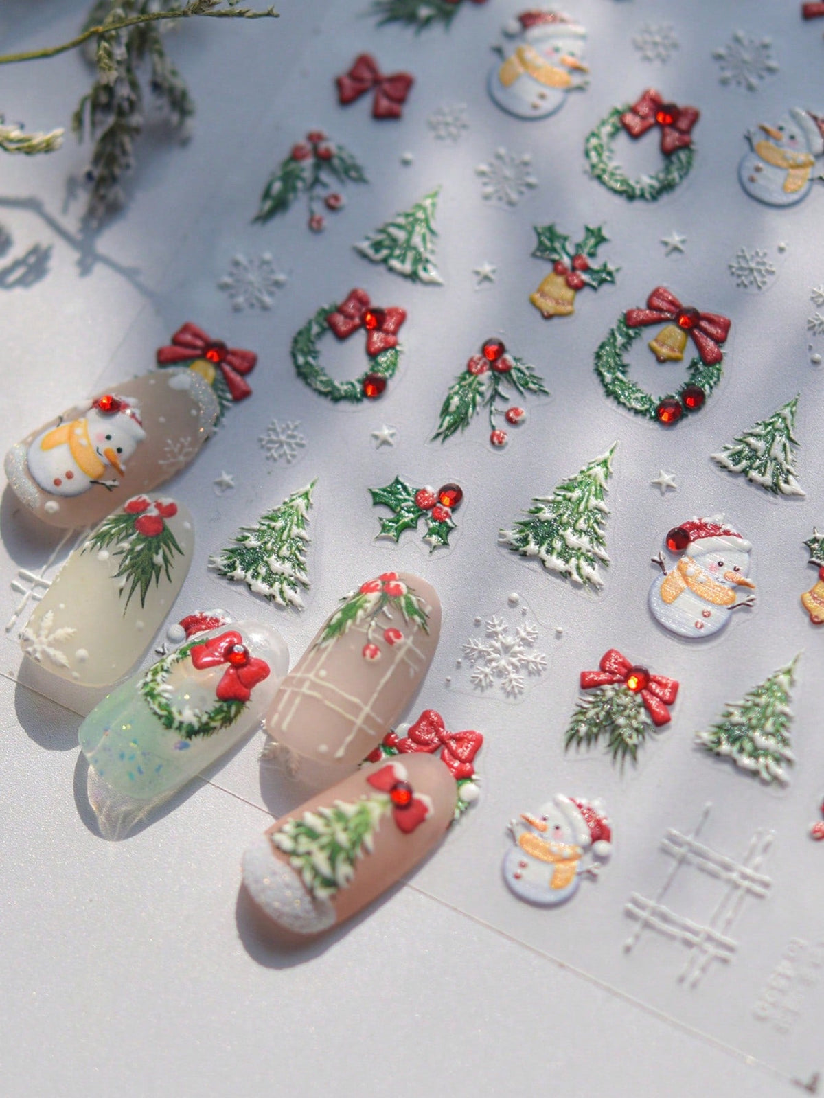 Luxury Crystal Diamond Nail Stickers
