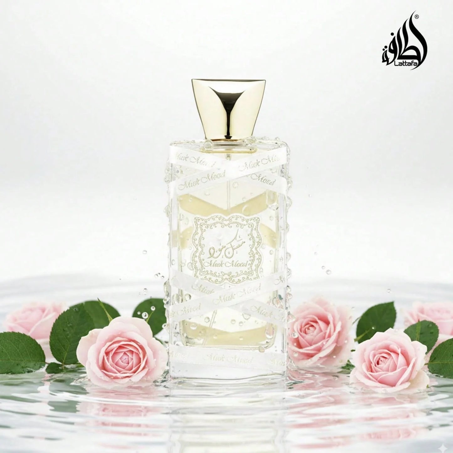 LocalLattafa Musk Mood Eau De Parfum For Unisex 3.4 Oz / 100 Ml | Long-Lasting White Musk Perfume With Vanilla, Sandalwood & Floral Notes | Soft Clean Scent For Men & Women