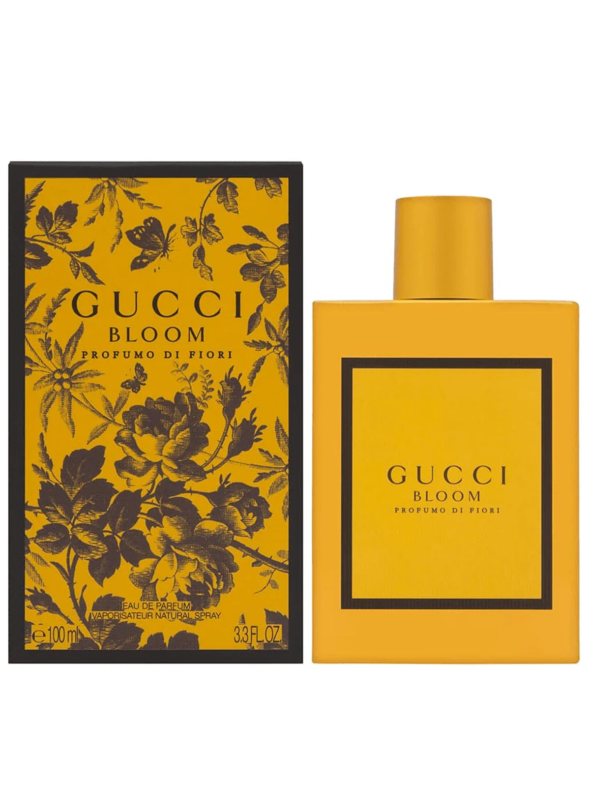 LocalGucci Bloom Profumo Di Fiori Eau De Parfum Spray For Women EDP Perfume Perfumes 3.3oz/100ml Long-Lasting Flower Sweet Girlfriend Wife Mother Friend Birthday Graduation Party Travel Camping Outdoors School Campus Trip Festivals Anniversary Winter Chri