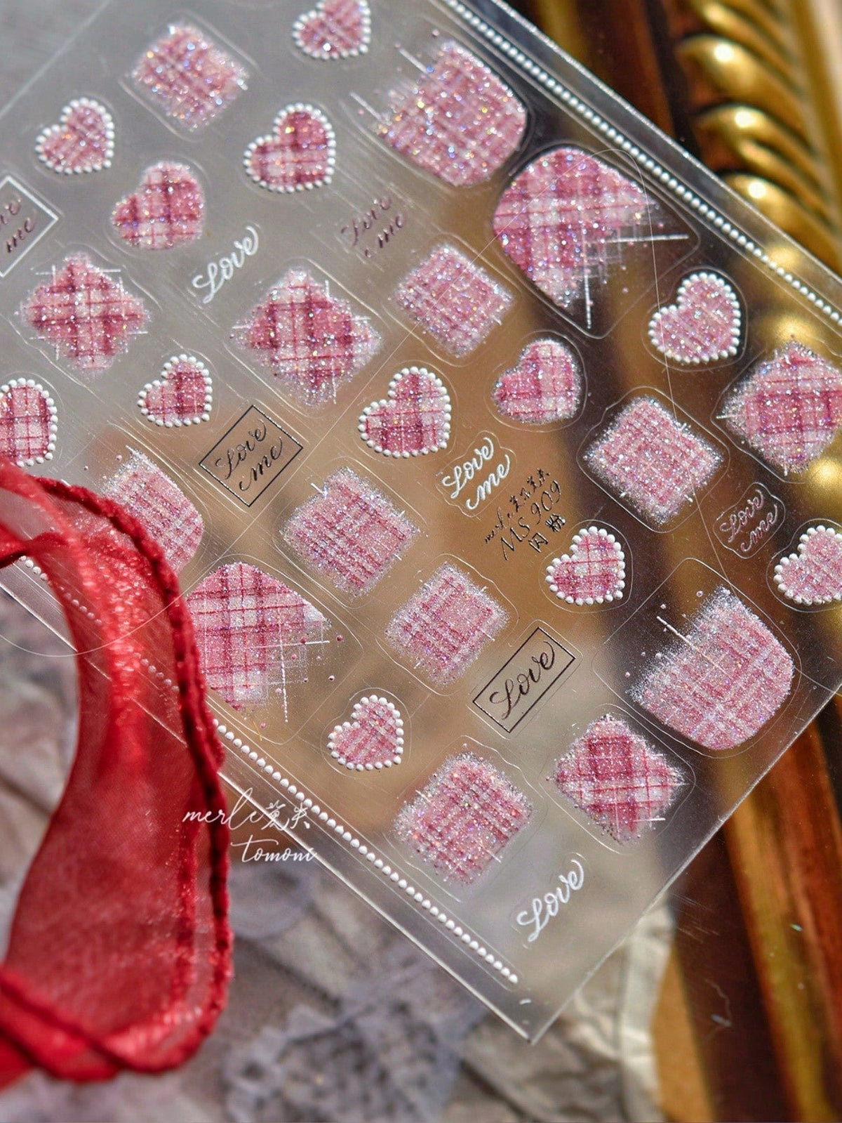 Luxury Crystal Diamond Nail Stickers