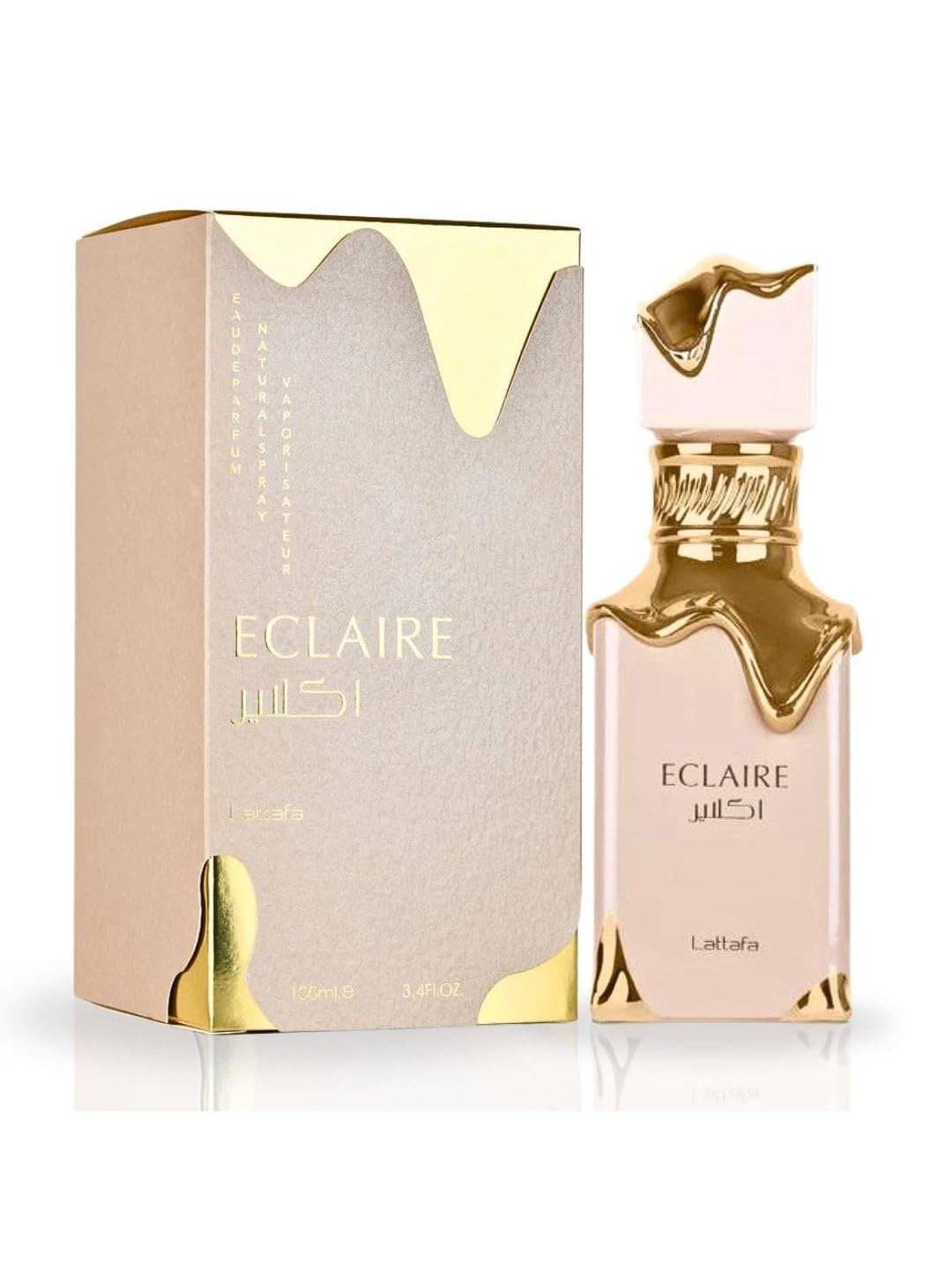 LocalLattafa Eclaire Pistache – Gourmand, Nutty, Creamy, Musky – Eau De Parfum Spray Long-Lasting Fragrance For Women, 3.4 Ounce / 100 Ml