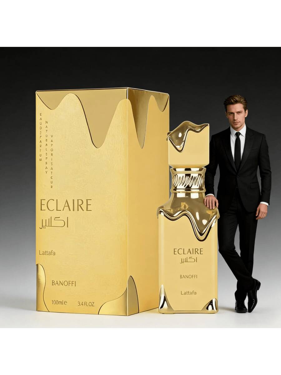 LocalLattafa Eclaire Pistache – Gourmand, Nutty, Creamy, Musky – Eau De Parfum Spray Long-Lasting Fragrance For Women, 3.4 Ounce / 100 Ml