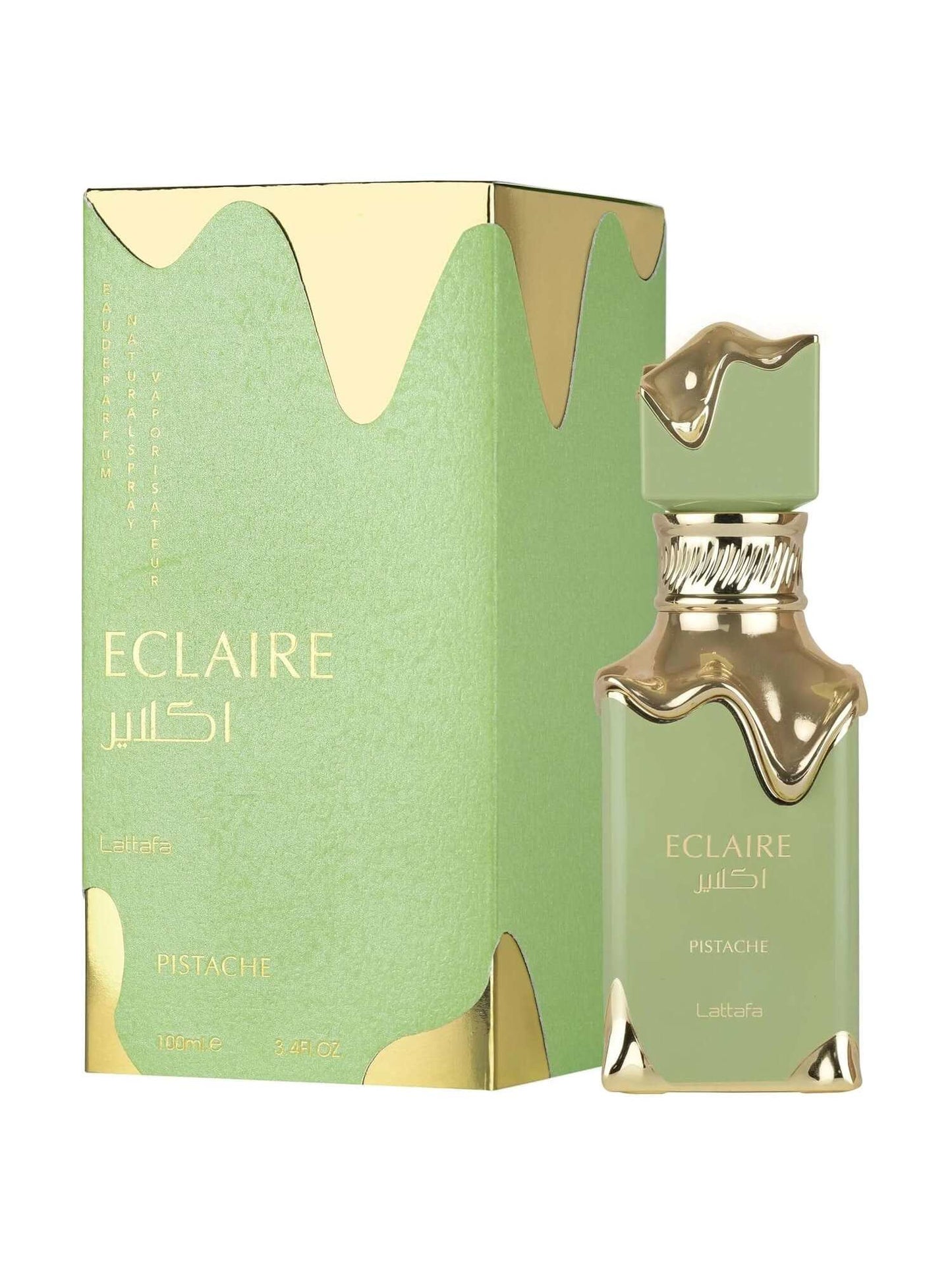 LocalLattafa Eclaire Pistache – Gourmand, Nutty, Creamy, Musky – Eau De Parfum Spray Long-Lasting Fragrance For Women, 3.4 Ounce / 100 Ml