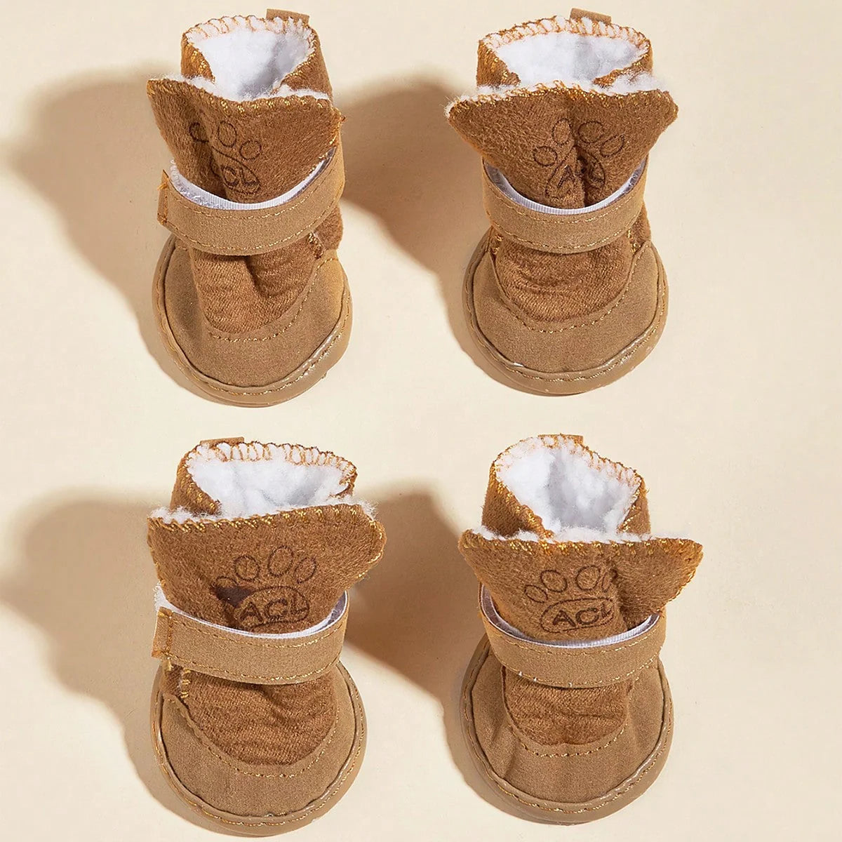 Lamb Wool Pet Snow Boots