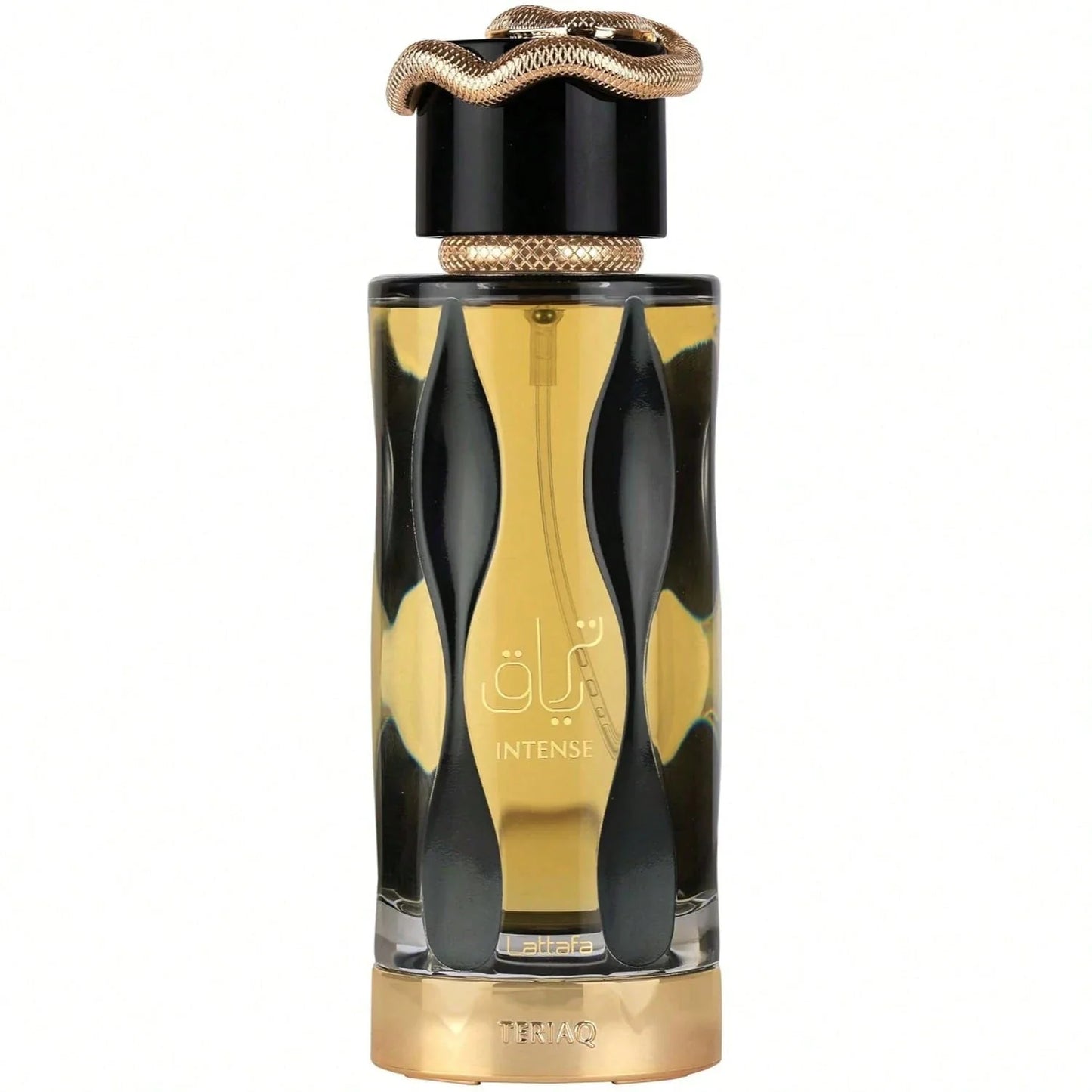 LocalLattafa Teriaq Intense Eau De Parfum For Unisex – 3.4 Fl. Oz | Warm Spicy Amber Sweet Scent, Bold Long-Lasting Fragrance
