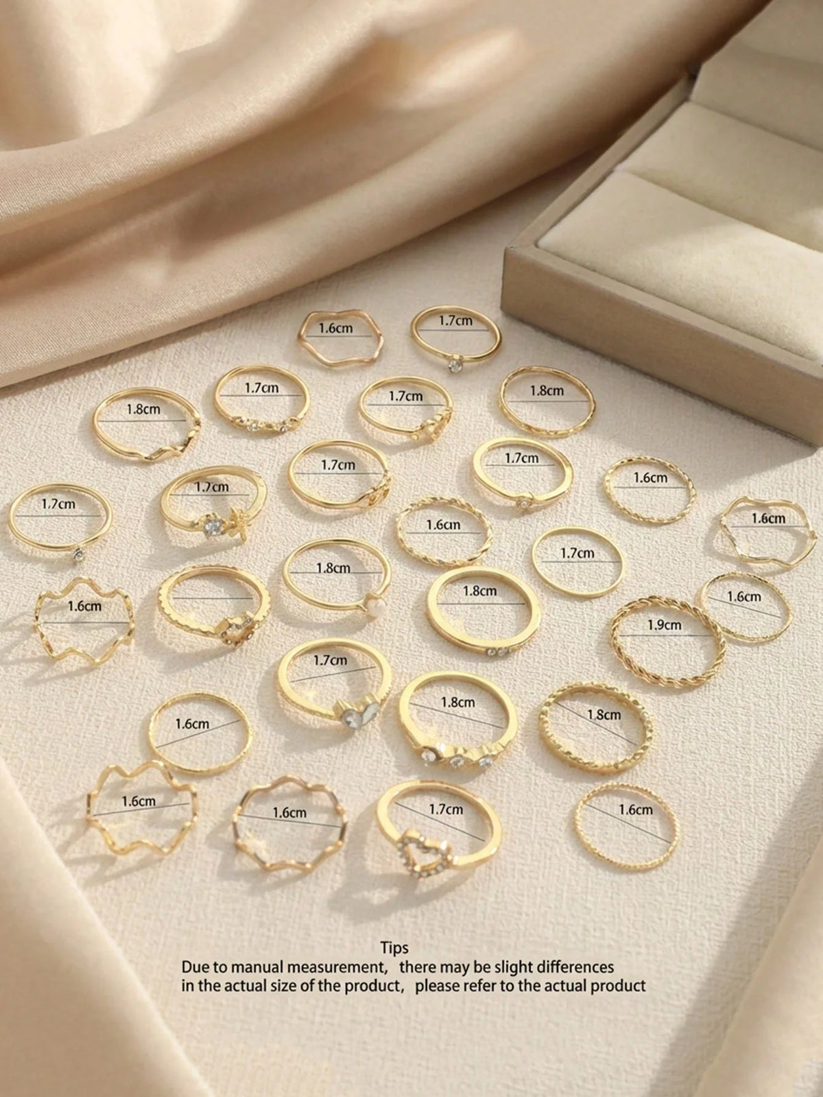 Boho Heart Knuckle Ring Set
