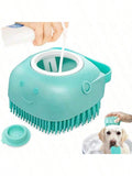 Pet Dog Bath Brush Dispenser